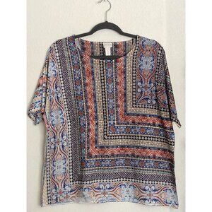 Bohemian Print Women's Top